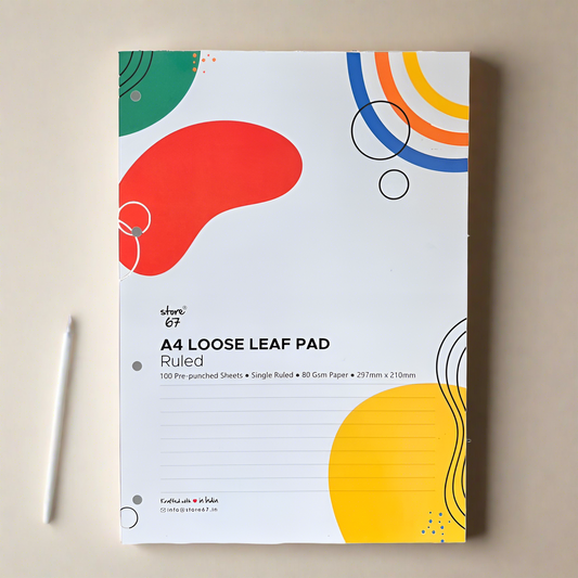 Loose Leaf Pad - A4 size