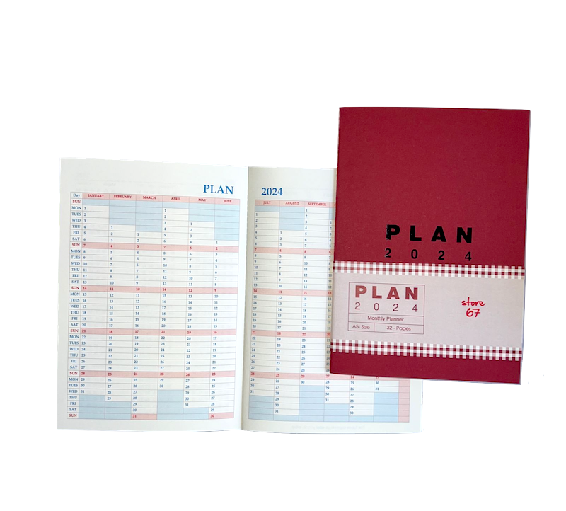 Plan 2024 - A5 size limited edition