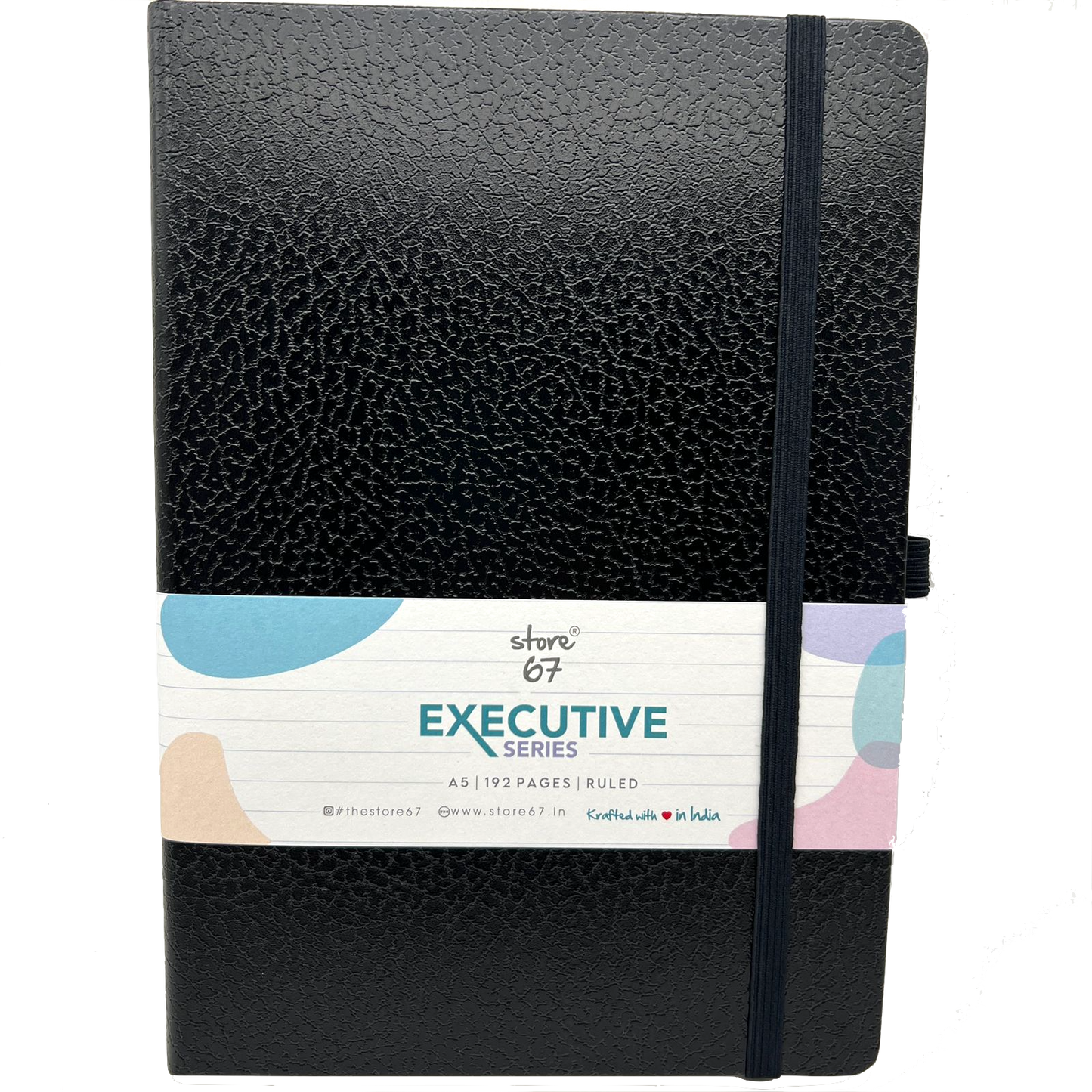 Executive series - Black single ruled