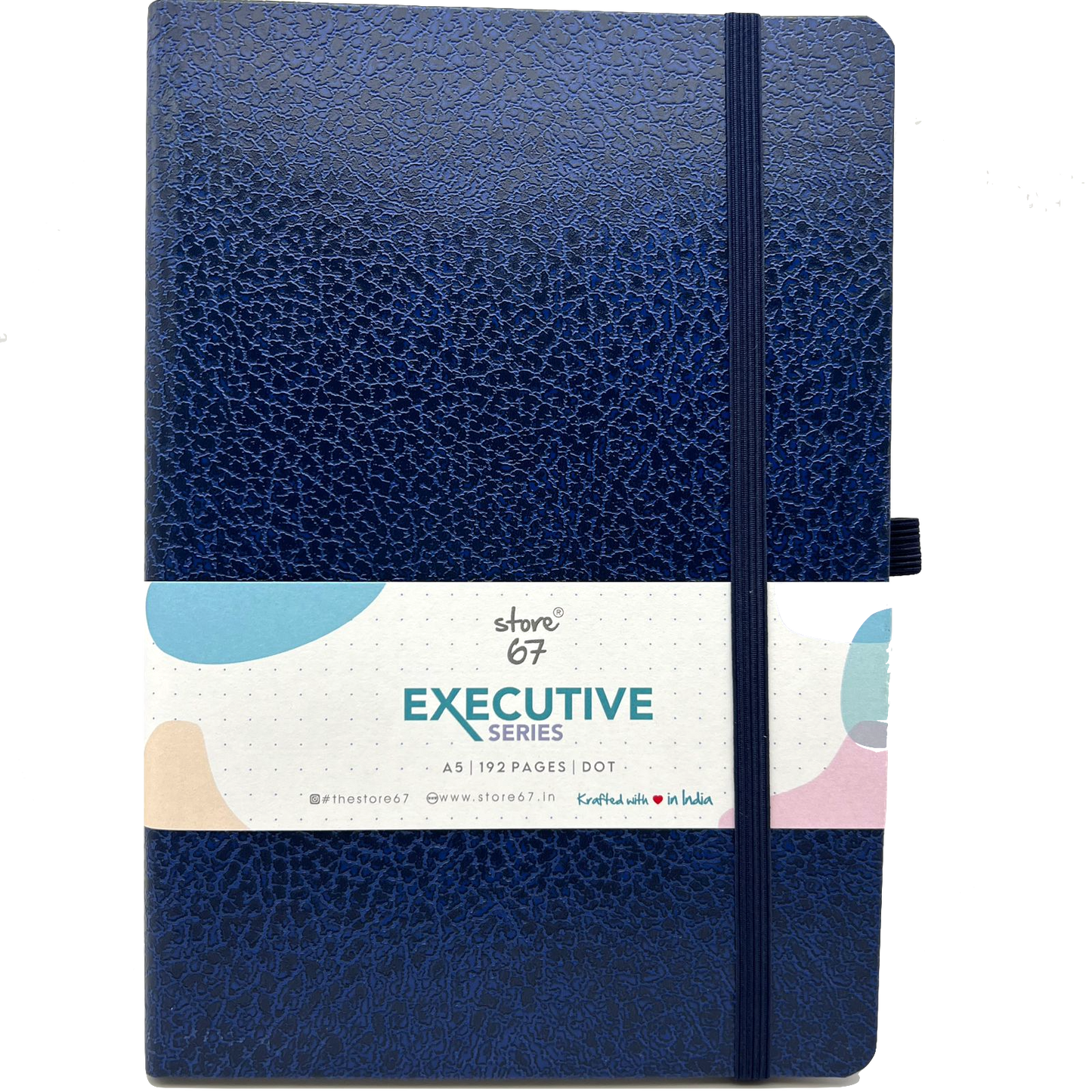 Executive series - Blue Dot grid ruled