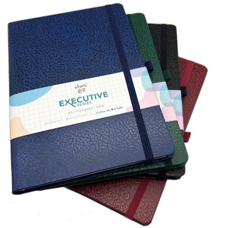 Executive series - Blue Square ruled