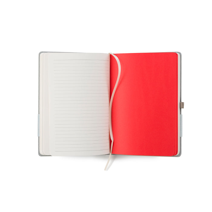 Linen - Grey Note Book
