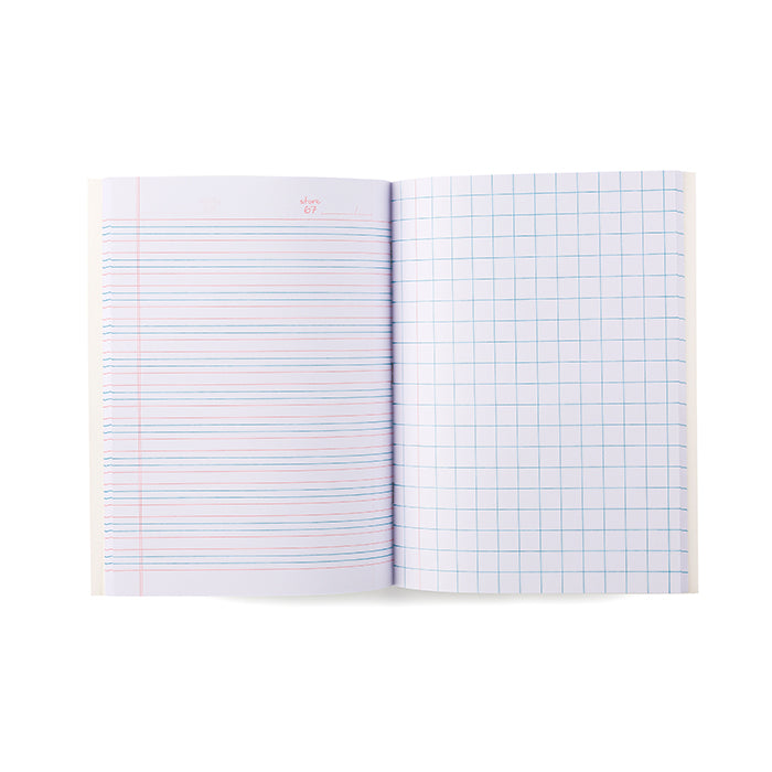 King Size Four Line & Square Line Notebook