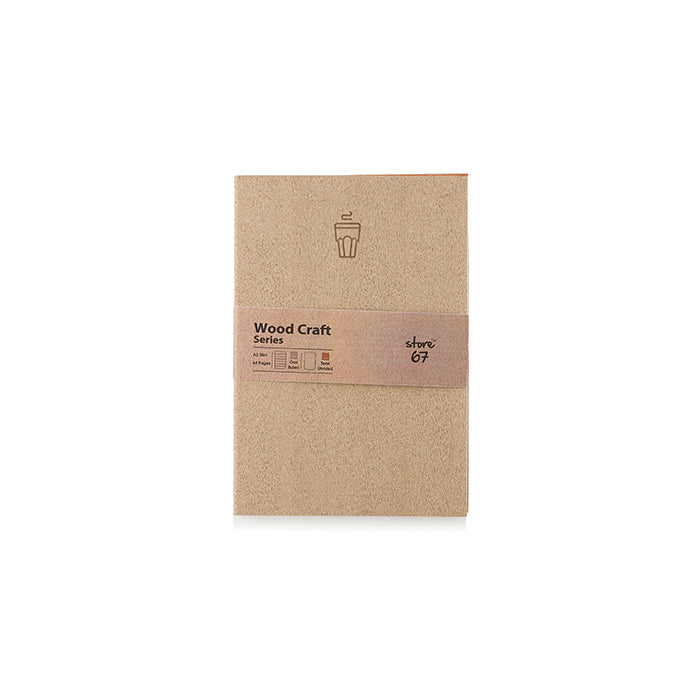 Wood Craft Slim Notebook