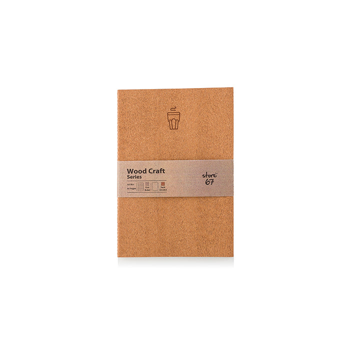 Wood Craft Slim Notebook