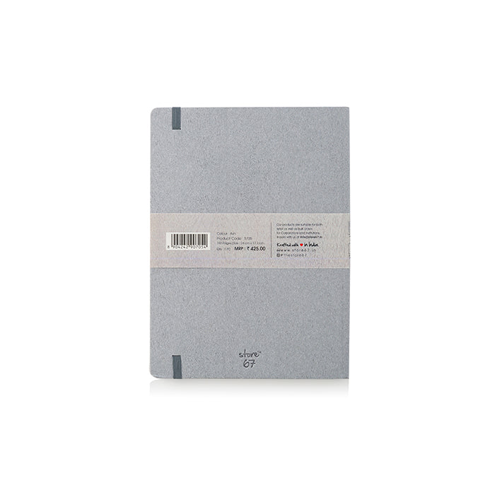 Wood Craft Ash with Elastic Notebook