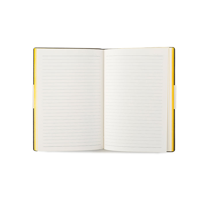 Color Classic - Black with Yellow colour edge Notebook