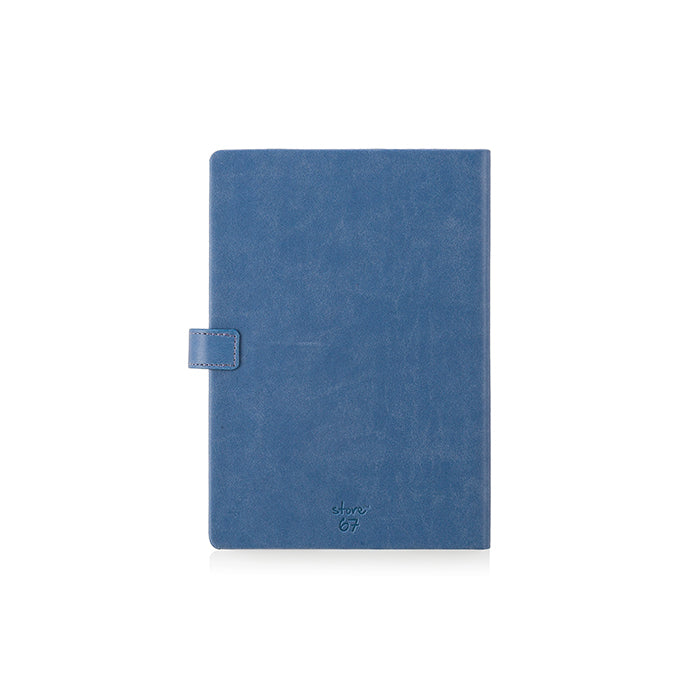 Vegan - Blue with Magnetic Flap