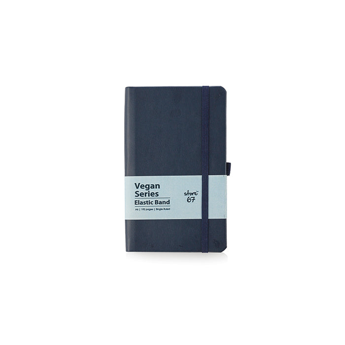 Vegan Blue A6 Elastic Band