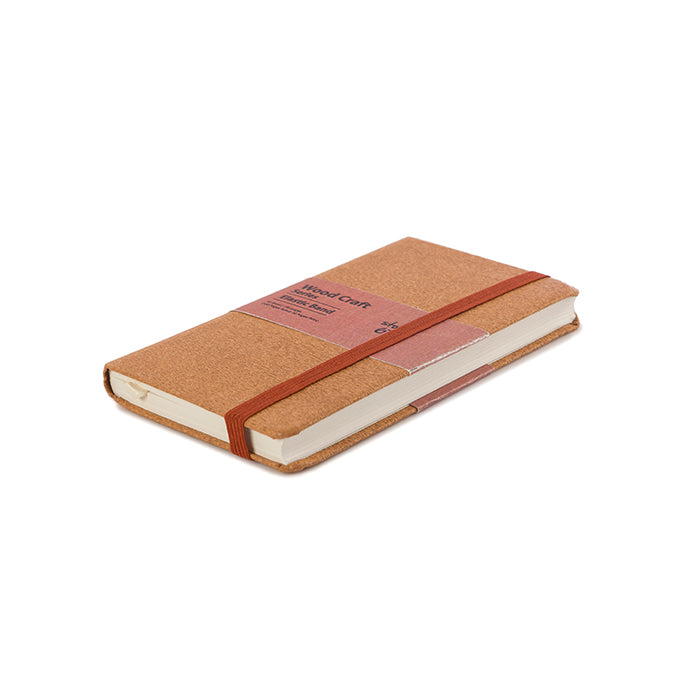 Wood Craft - Teak A6 with Elastic Band