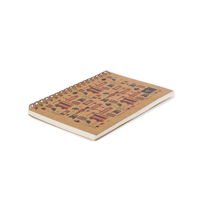 Wiro A6 size with Kraft cover