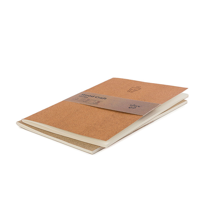 Wood Craft Slim Notebook