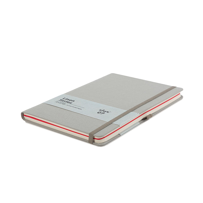 Linen - Grey Note Book