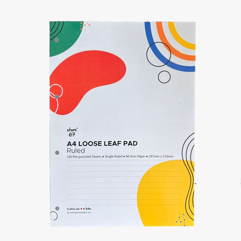 Loose Leaf Pad - A4 size