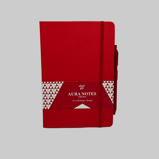 Aura Notes - Red