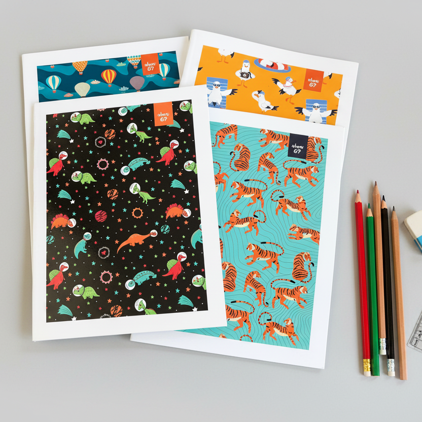 King Size Double Ruled 80 pages Notebook – TheStore67