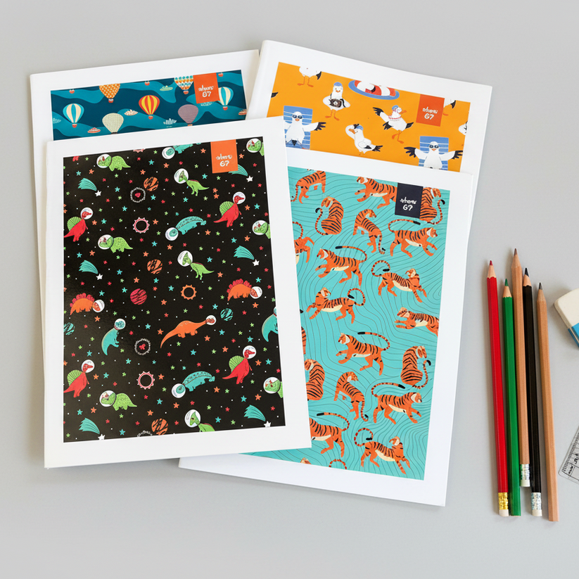 King Size Double Ruled 80 pages Notebook – TheStore67