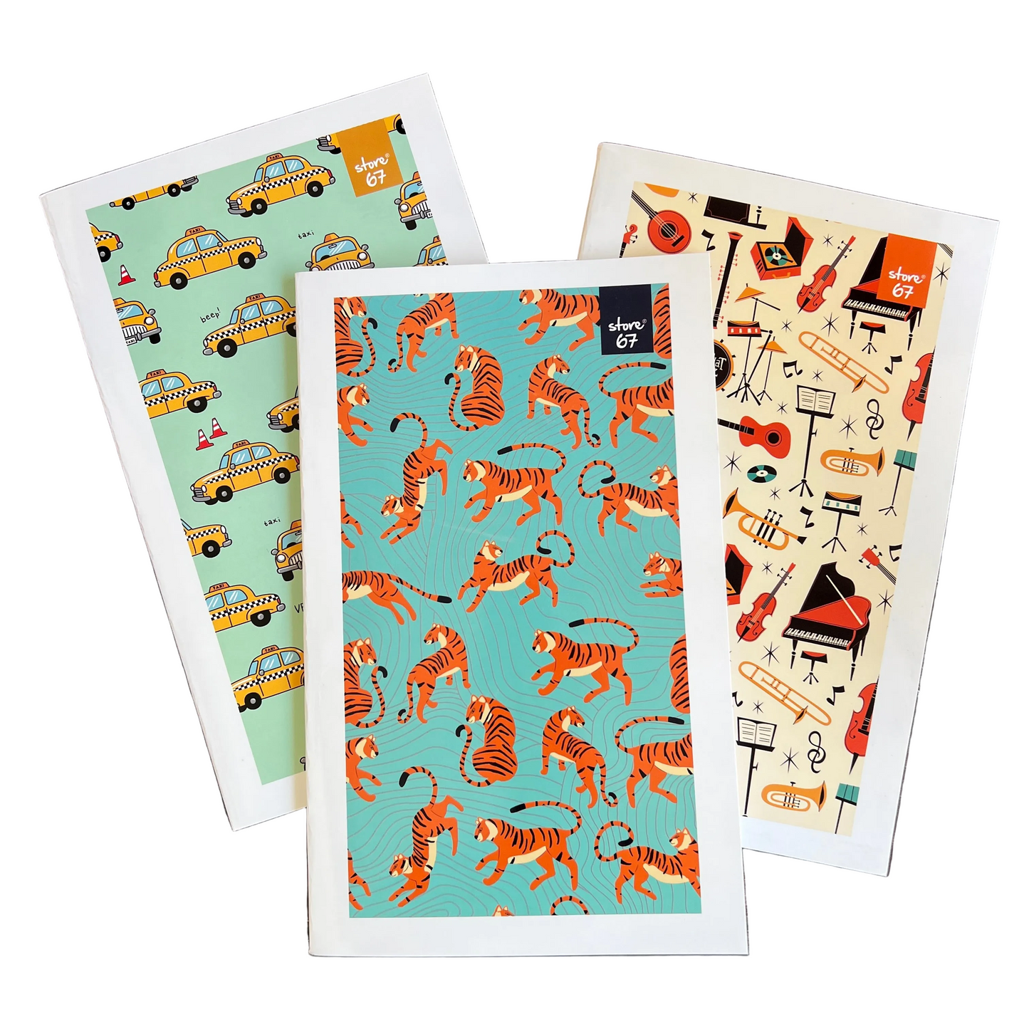 Long Size Single Line 80 pages Notebook