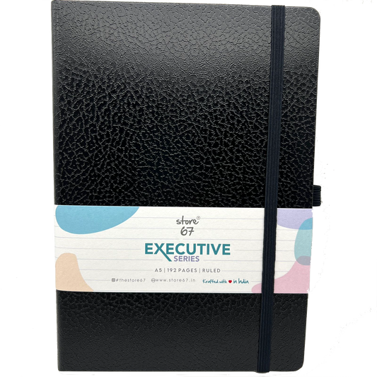 Executive series - Black single ruled