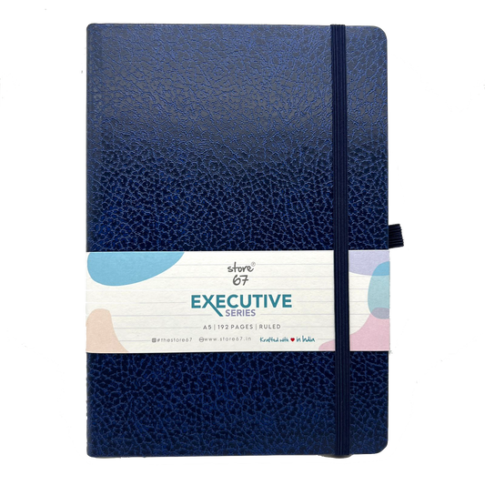 Executive series - Blue single ruled