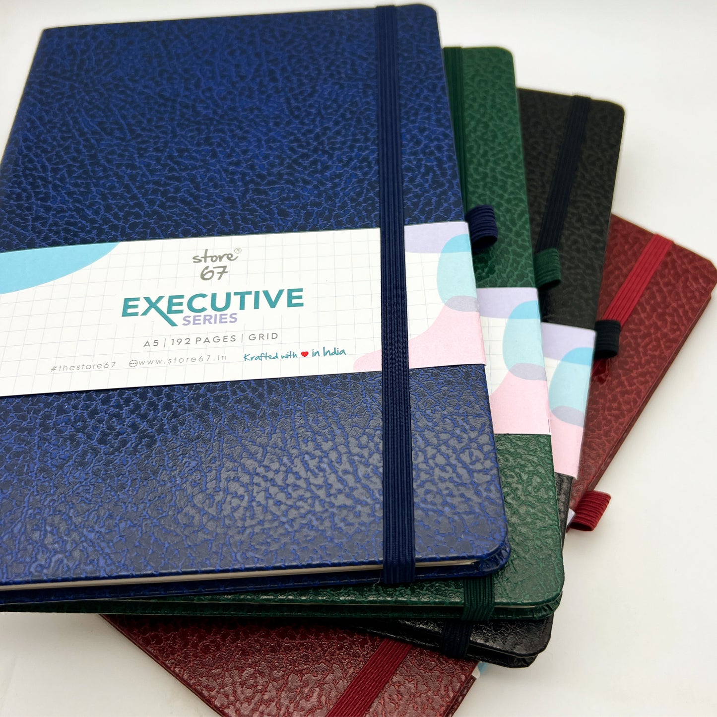 Executive series - Red Square ruled