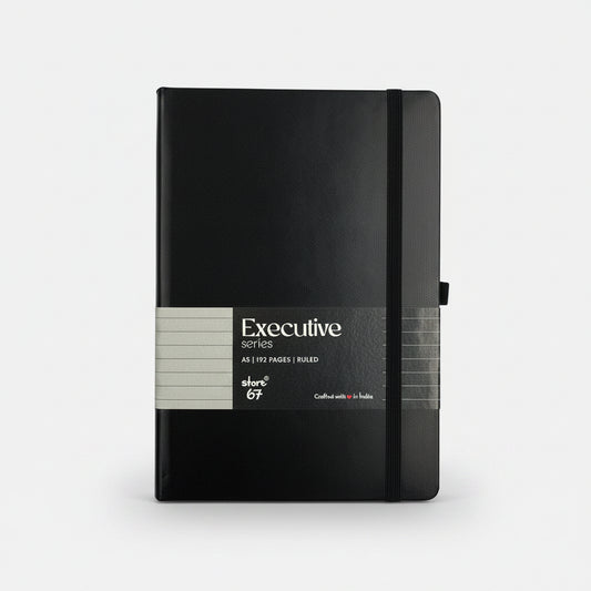 Executive series - Black single ruled
