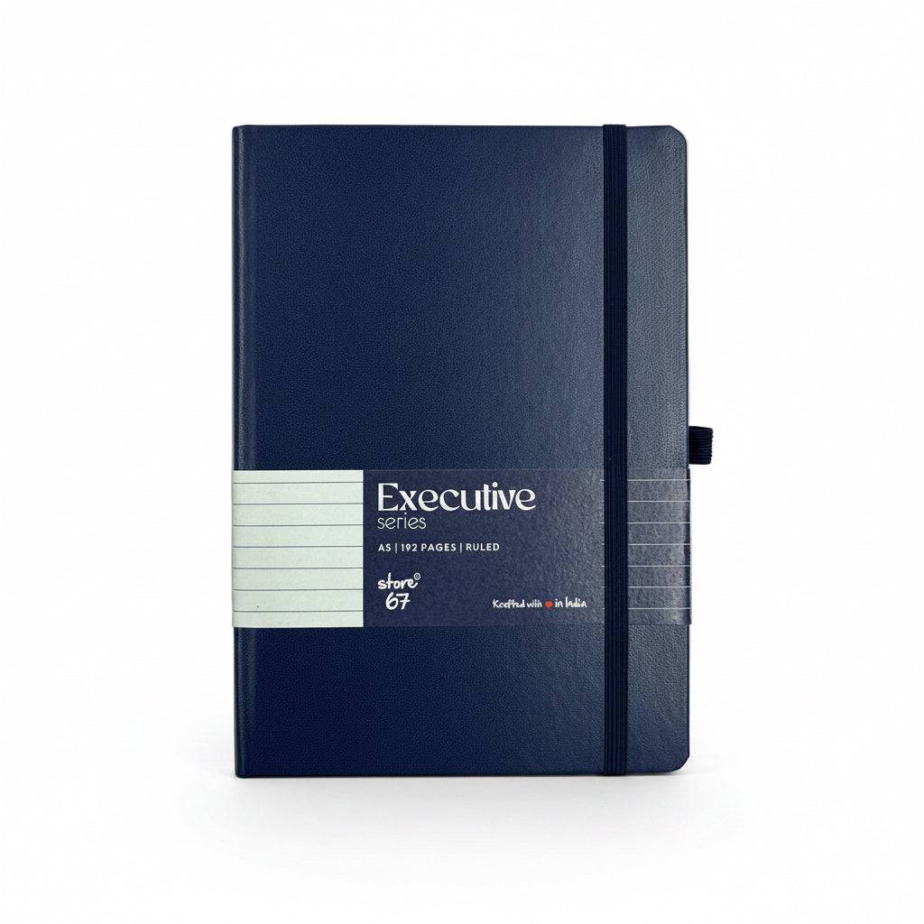 Executive series - Blue single ruled