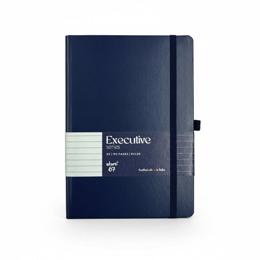 Executive series - Blue single ruled