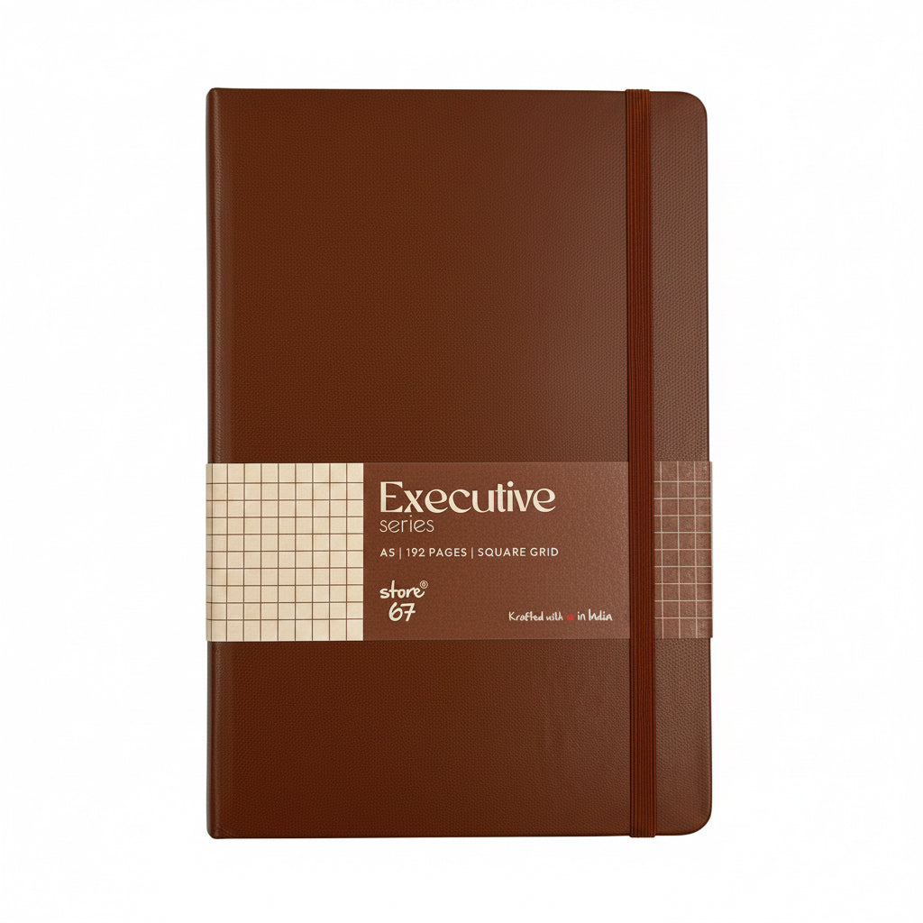 Executive series - Tan Square ruled
