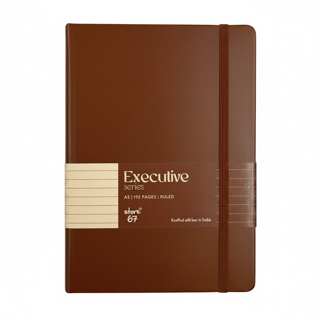Executive series - Tan single ruled