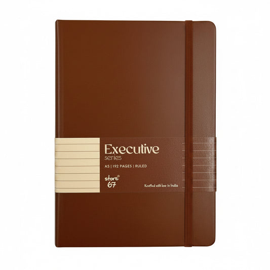 Executive series - Tan single ruled