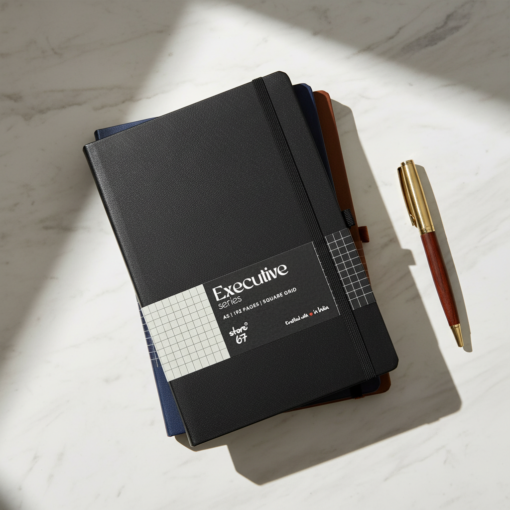 Executive series - Black Square ruled