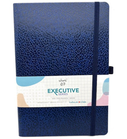Executive series - Blue Square ruled