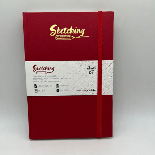Sketching Book - Red