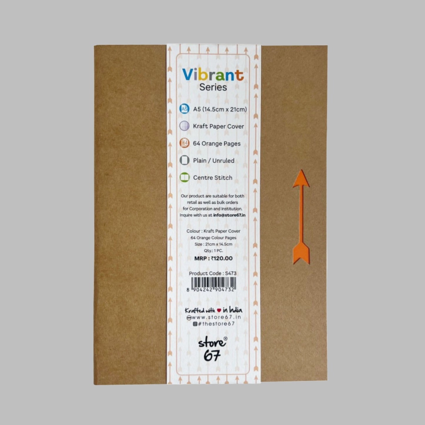 Vibrant Series - Orange colour