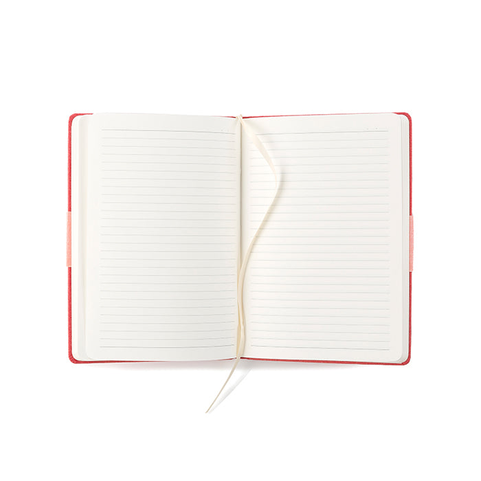 Paper Fibre Notebook - Red colour with Elastic Strap
