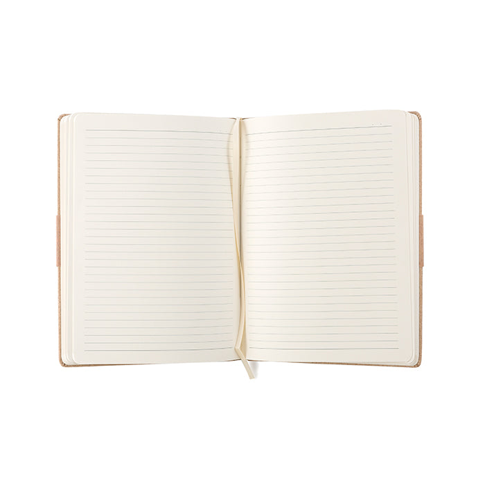 Wood Craft with Elastic Band - B5 Oak Notebook