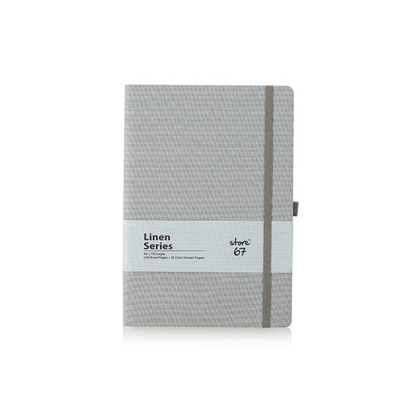 Linen - Grey Note Book – TheStore67