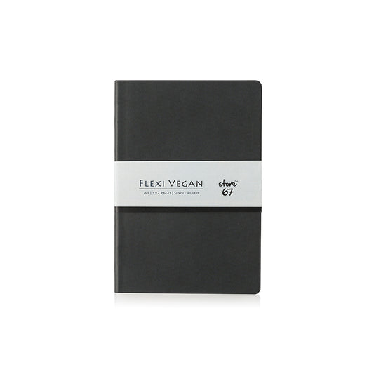 Flexi Vegan Black Notebook