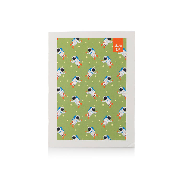 King Size Unruled 80 pages Notebook