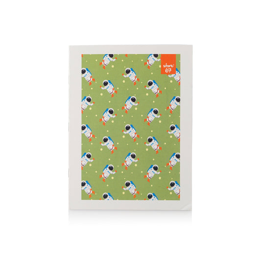 King Size Unruled 80 pages Notebook