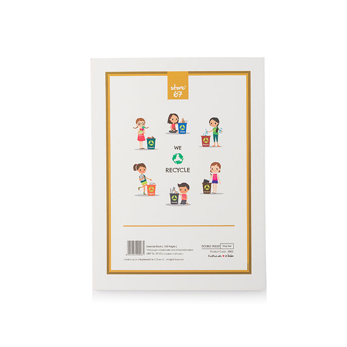 King Size Double Rule Notebook – TheStore67