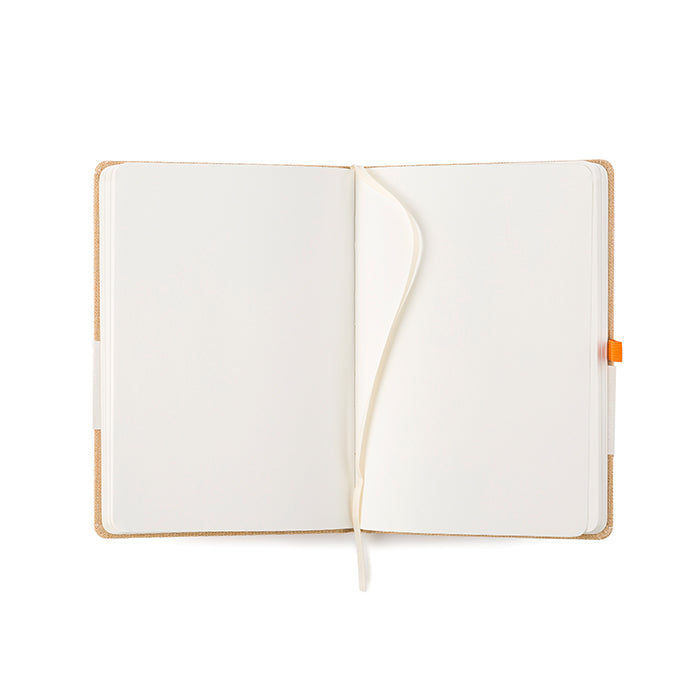 Fabro Notebook with Orange elastic