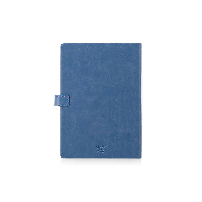 Vegan - Blue with Magnetic Flap