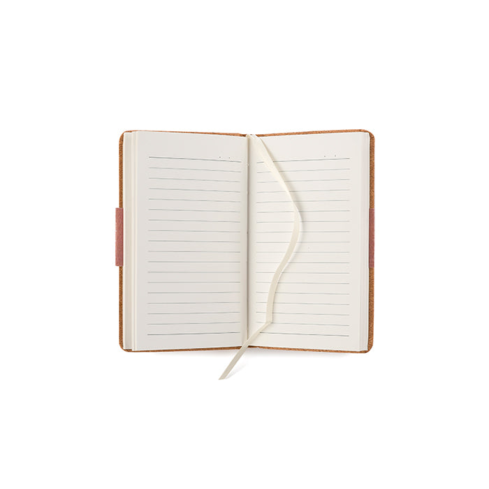Wood Craft - Teak A6 with Elastic Band