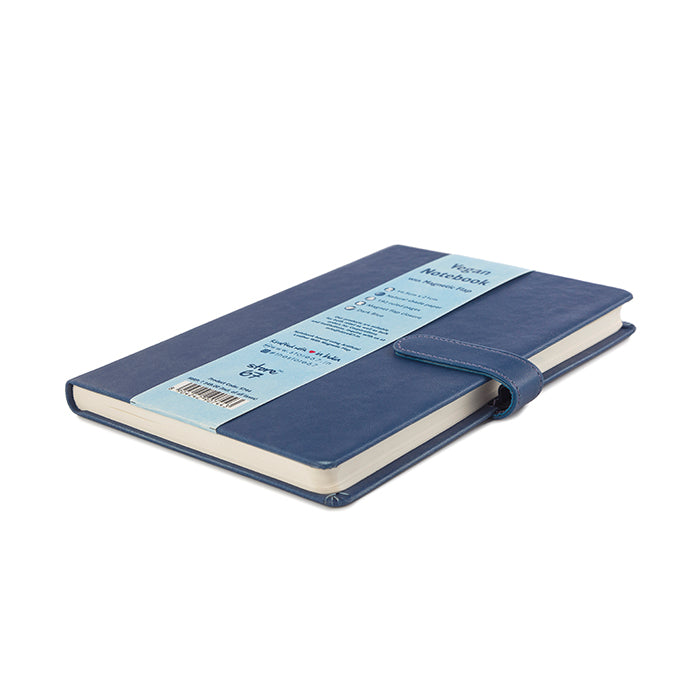 Vegan - Blue with Magnetic Flap