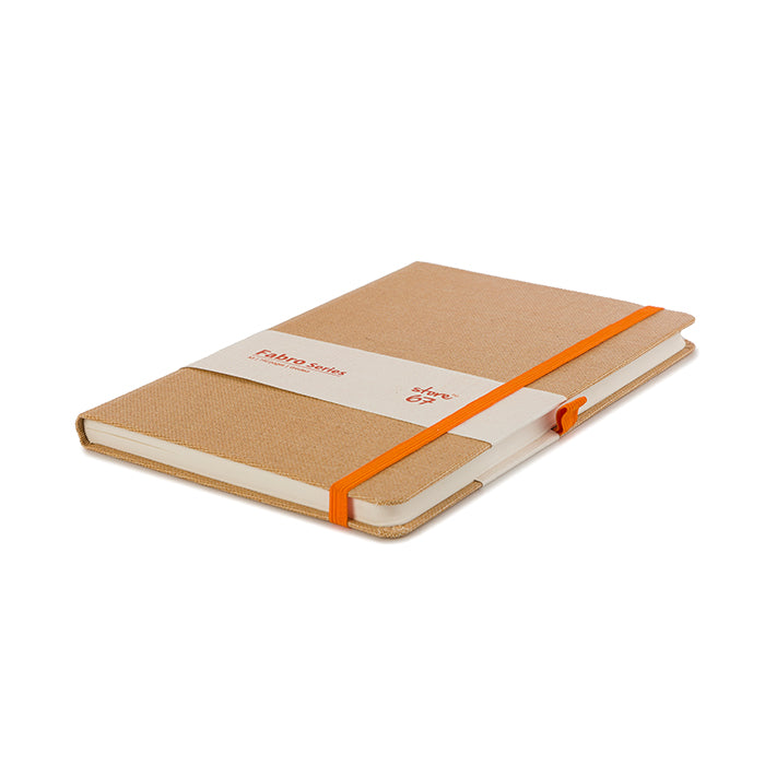Fabro Notebook with Orange elastic
