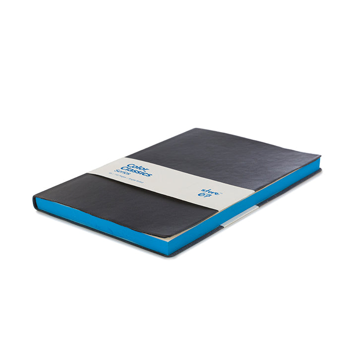Color Classic - Black with Blue colour edge Notebook