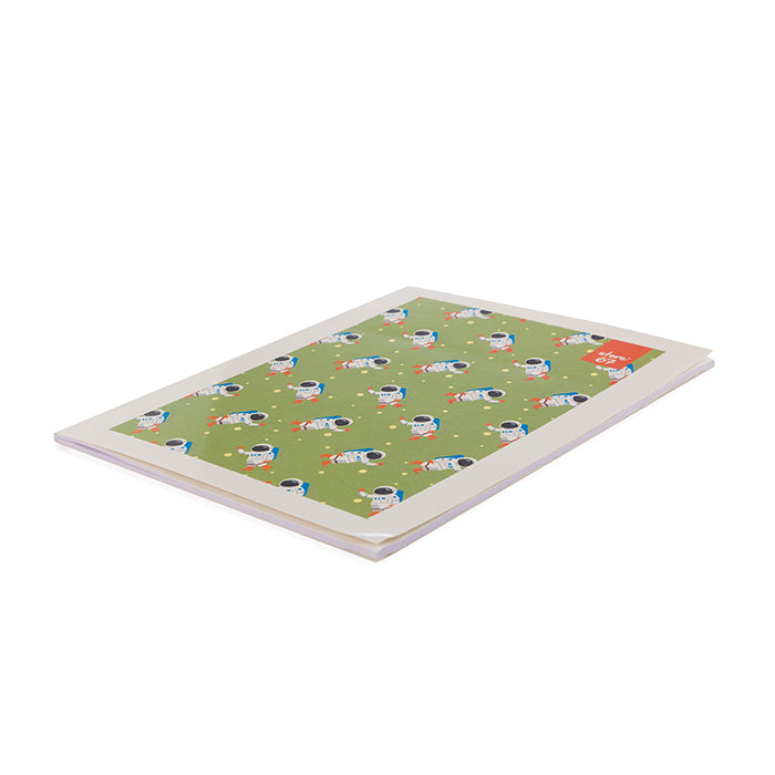 King Size Unruled 80 pages Notebook